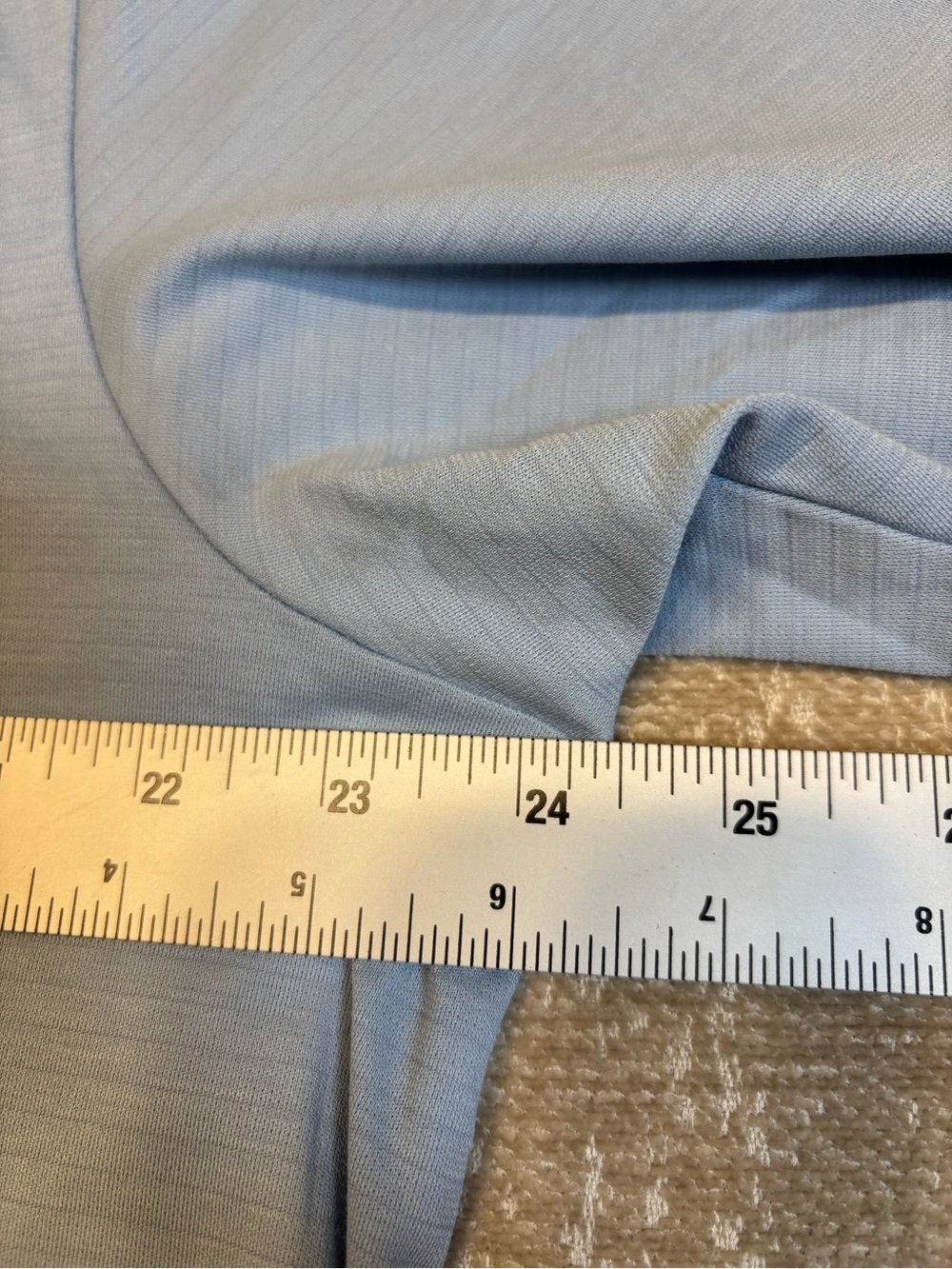 Travis Mathew The Heater Polo Shirt Blue Mens XL Performance Golf 1MW396 - Picture 3 of 8